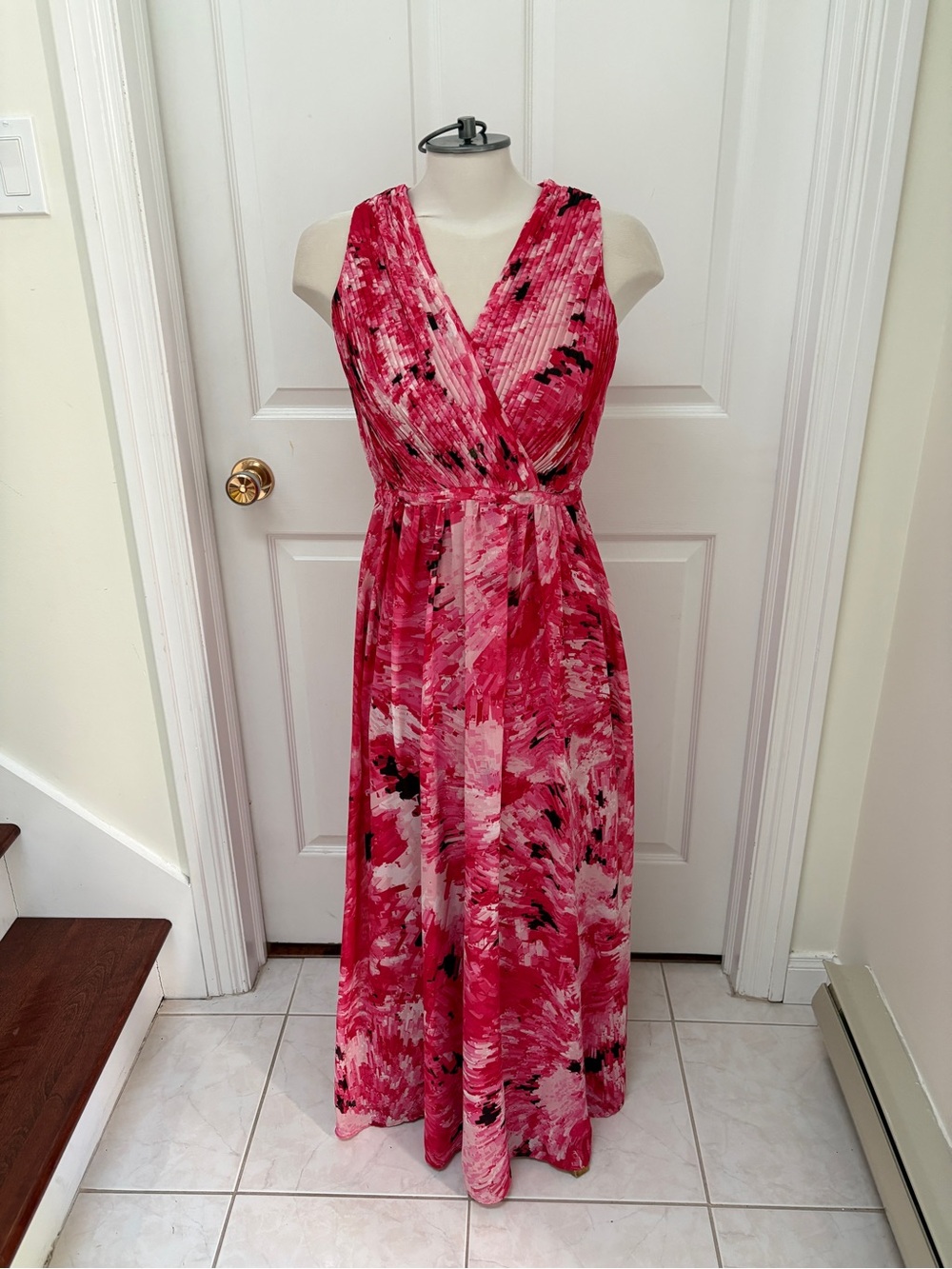 DR Collection floral maxi dress petite size 10